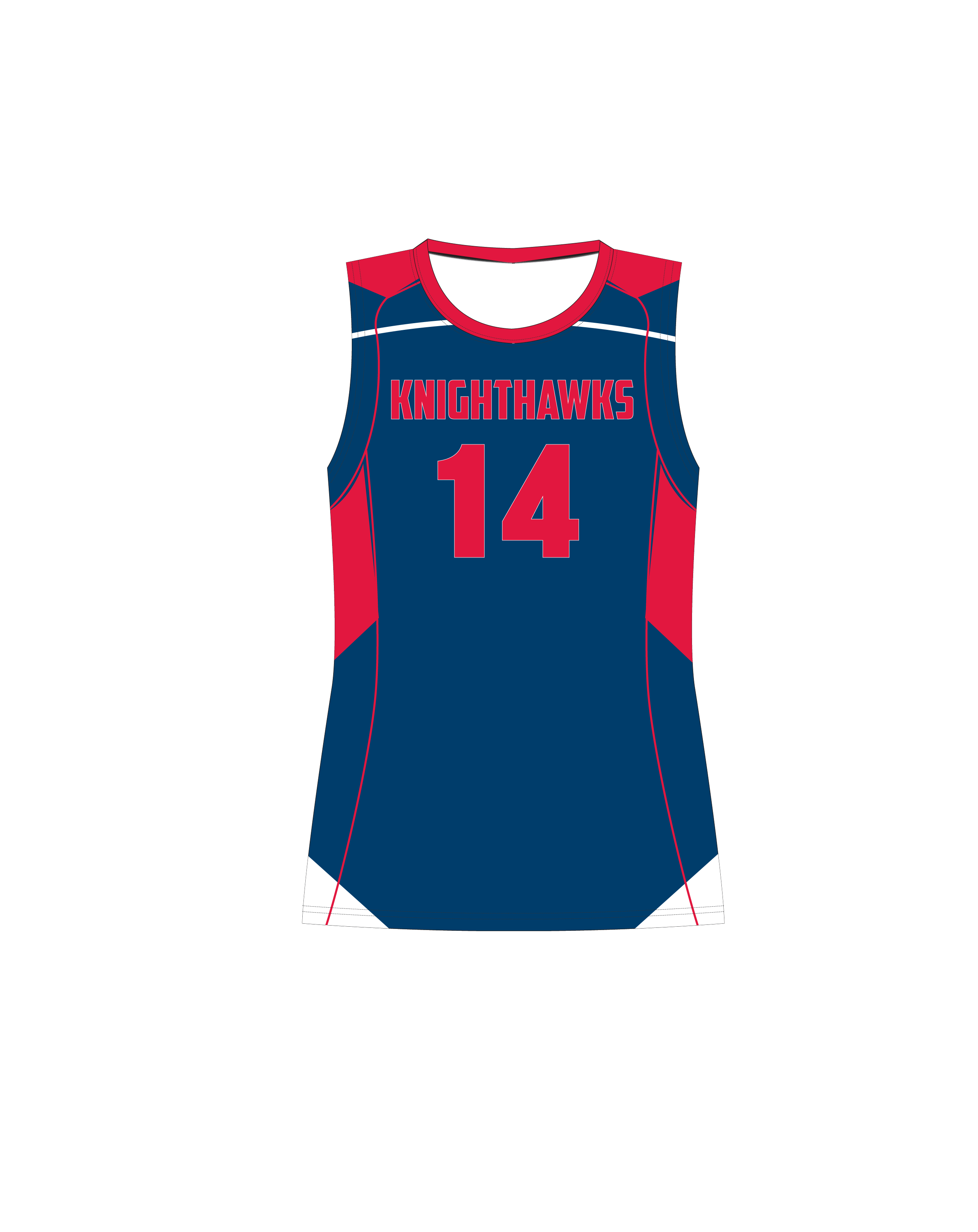 Ladies Racerback Jersey style image